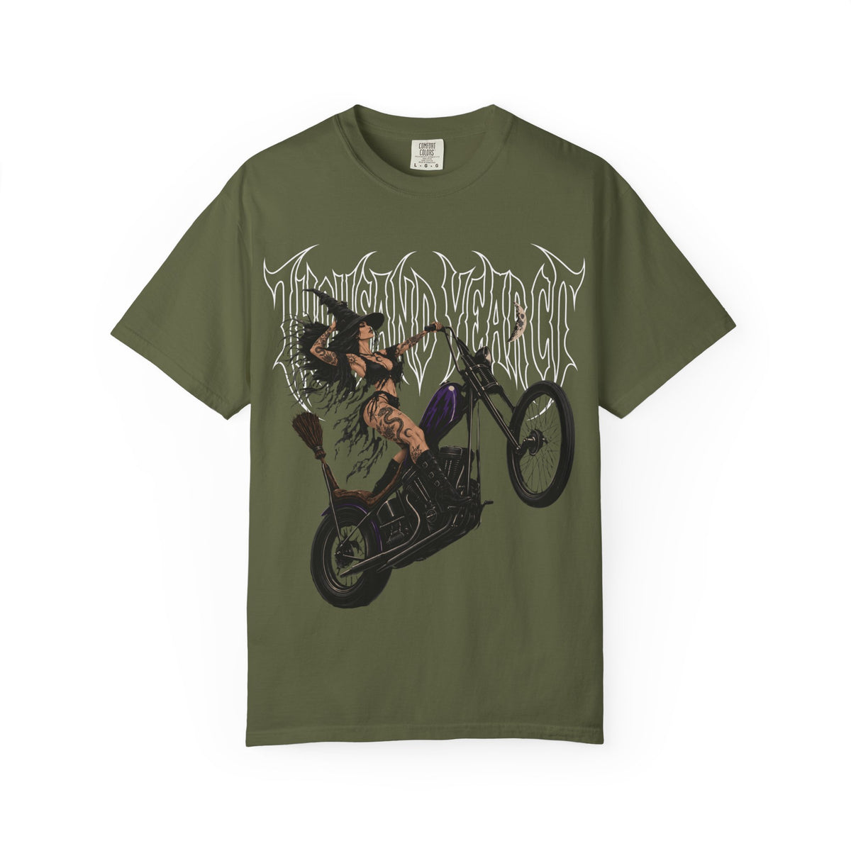 Biker Witch - T Shirt