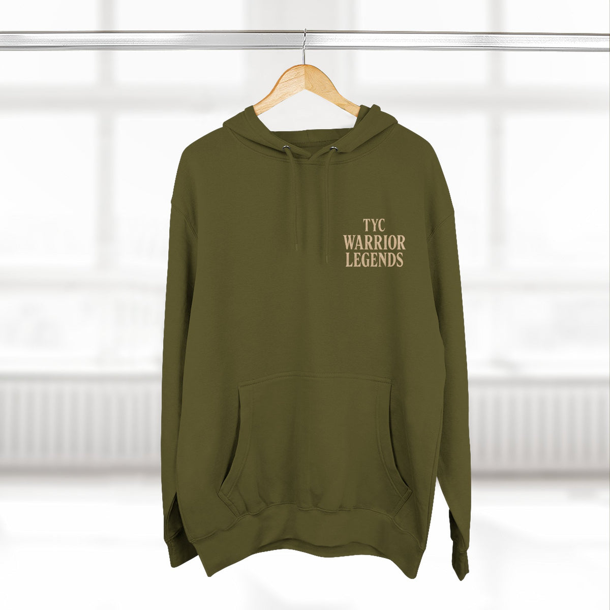 Honor Is Heavier Than Armor TYC Warrior Legends - Midweight Hoodie - Thousand Year Co