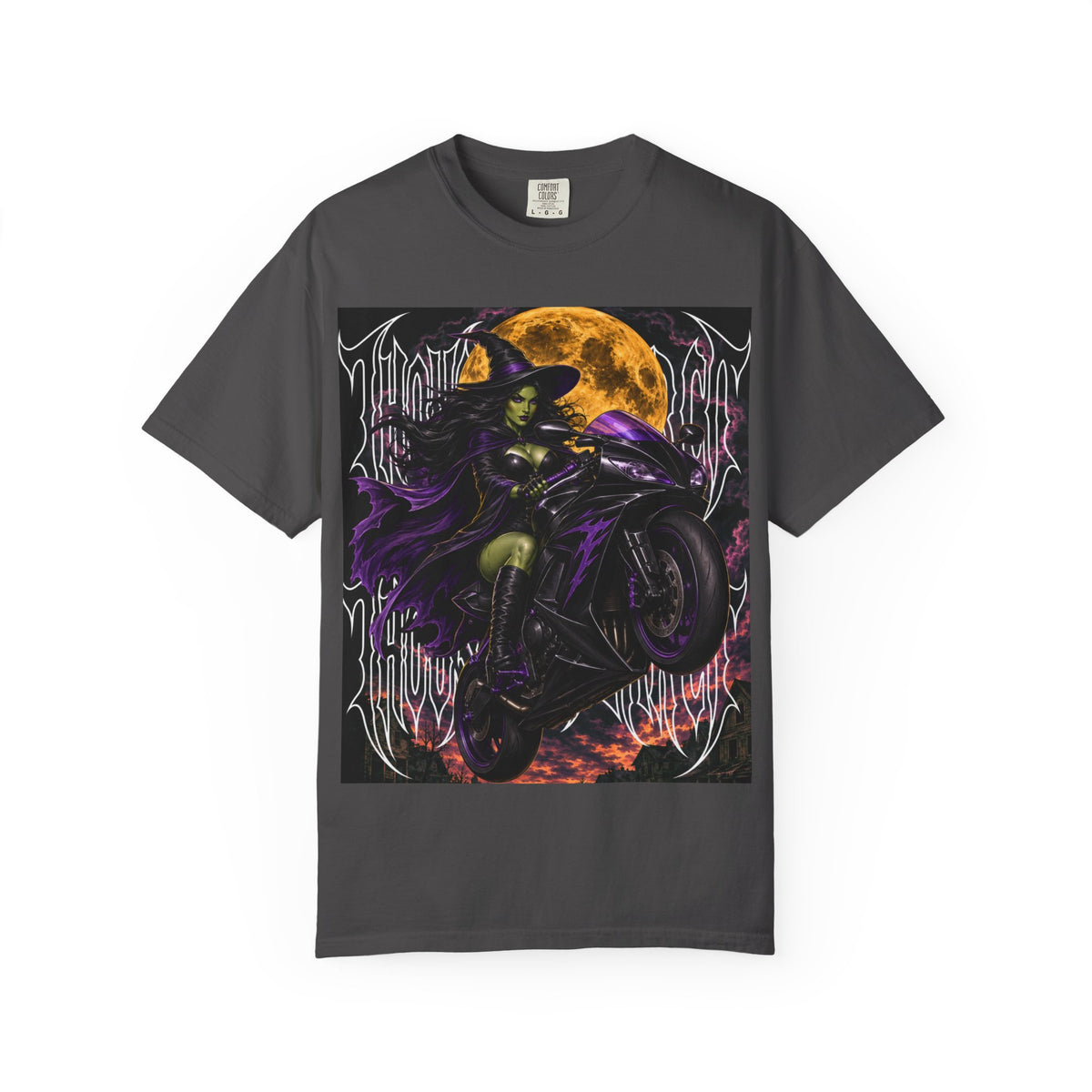 Biker Witch Moon - T Shirt