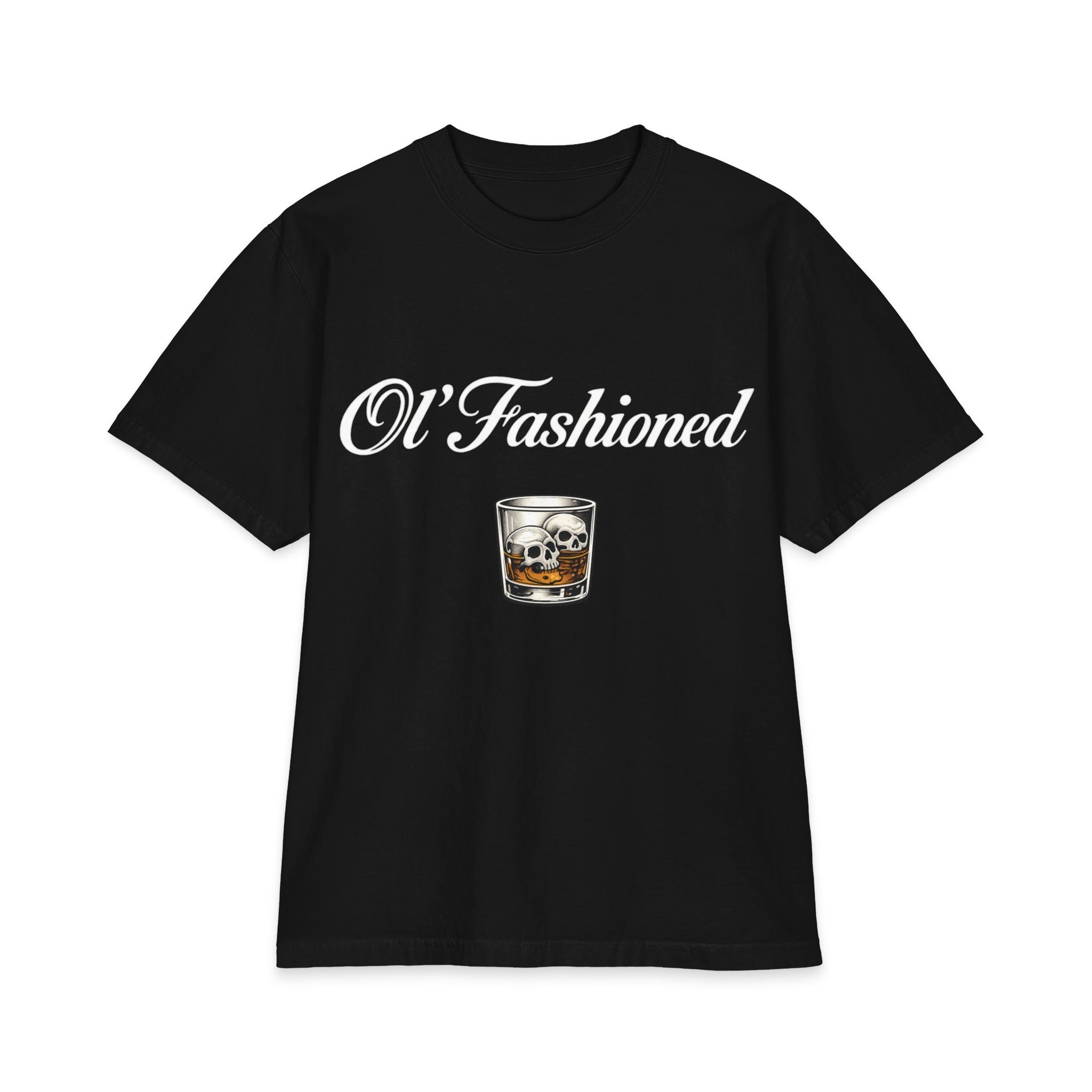 Ol' Fashioned Whiskey T-Shirt - Cocktail Graphic Tee