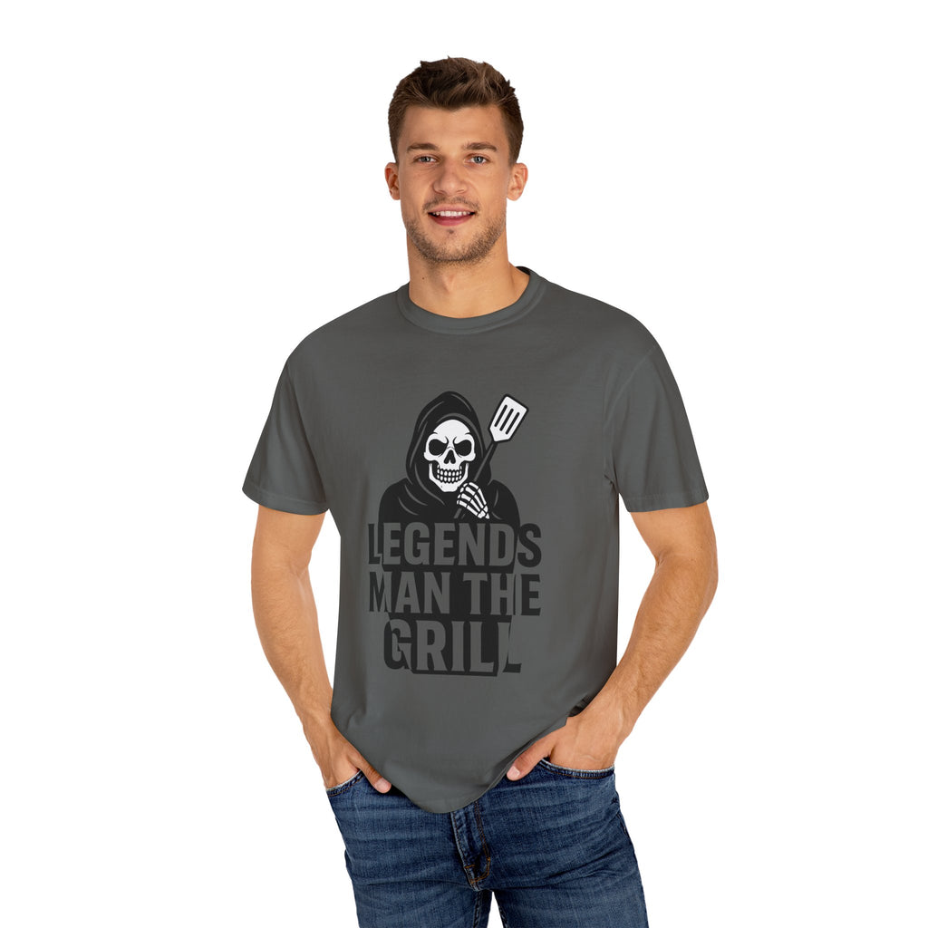 Legends Man the Grill - Reaper T-Shirt - Thousand Year Co