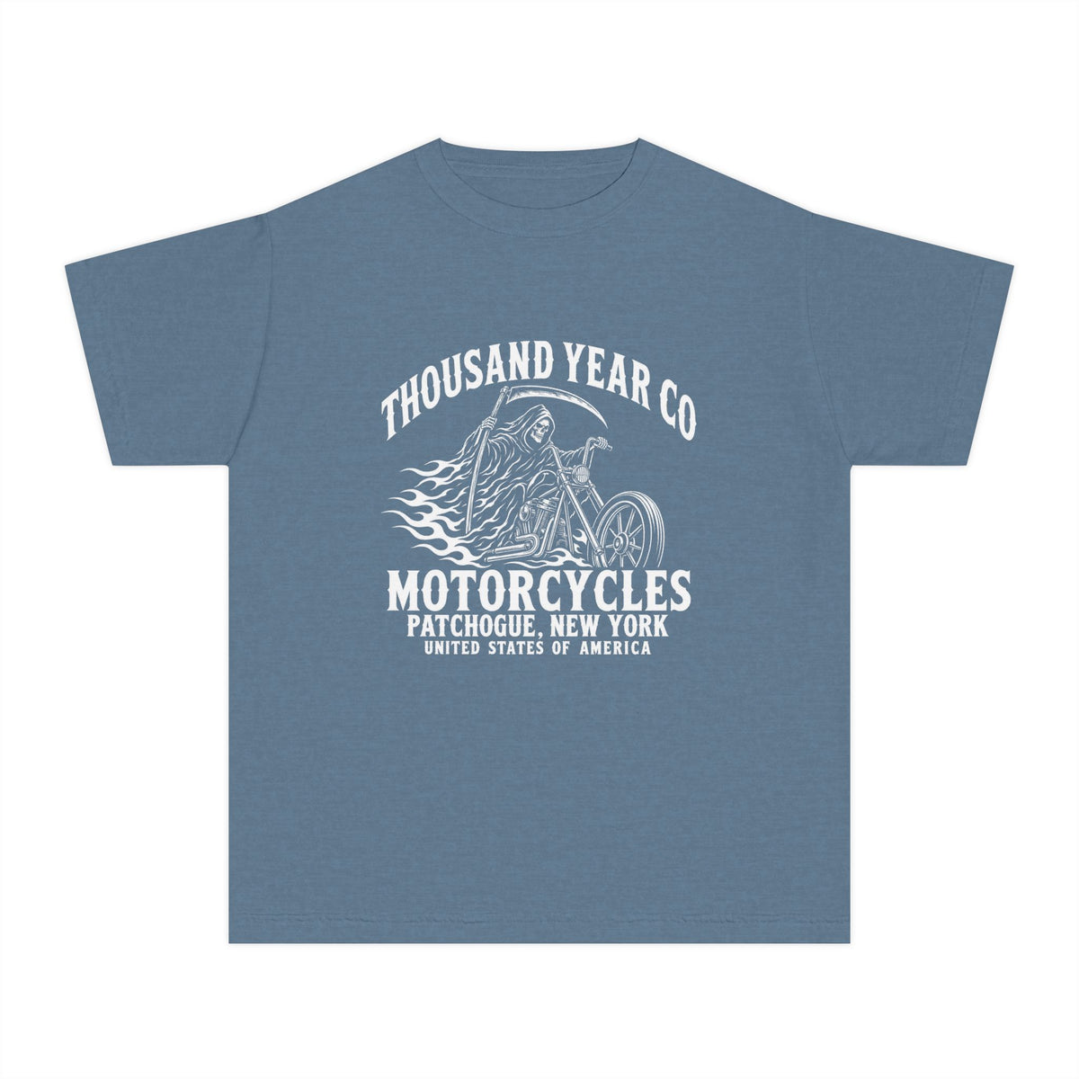 Thousand Year Co Motorcycles - Kids T Shirt