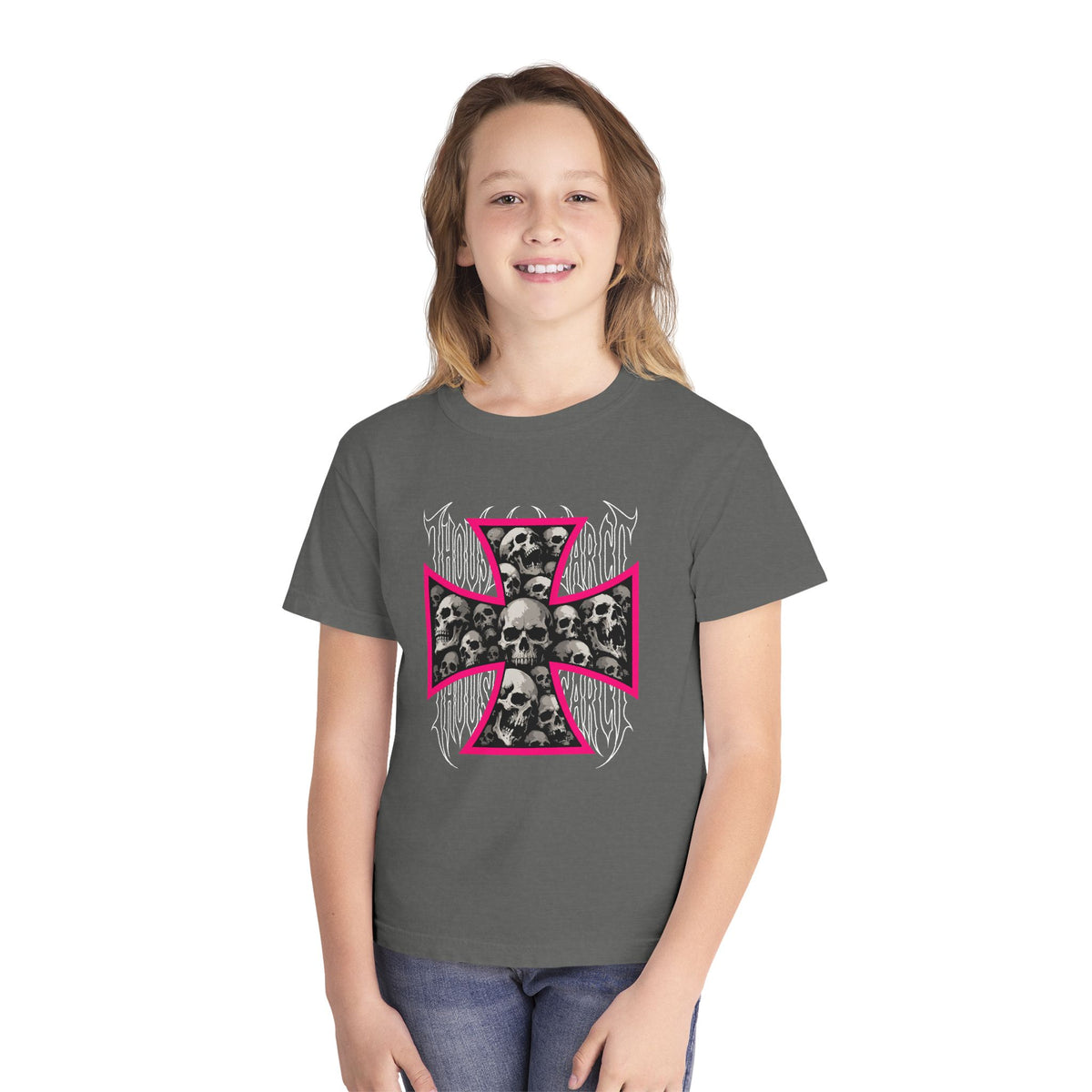 Thousand Year Co Iron Cross - Kids T Shirt