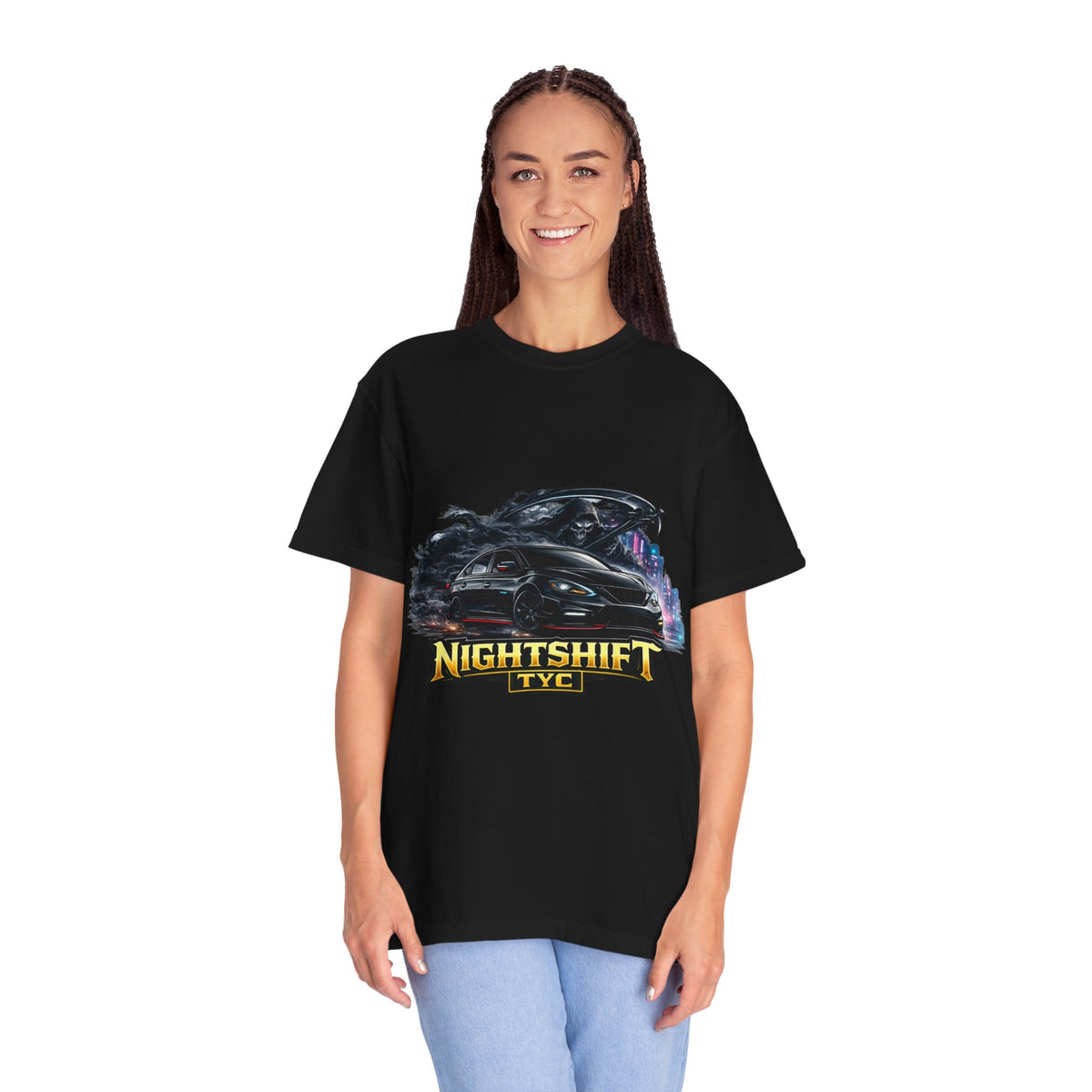 NightShift Racer - T Shirt - Thousand Year Co