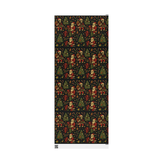 Reaper Santa Holiday Wrapping Paper