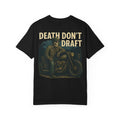 Death Don’t Draft – 1960s Vietnam Biker Graphic T Shirt