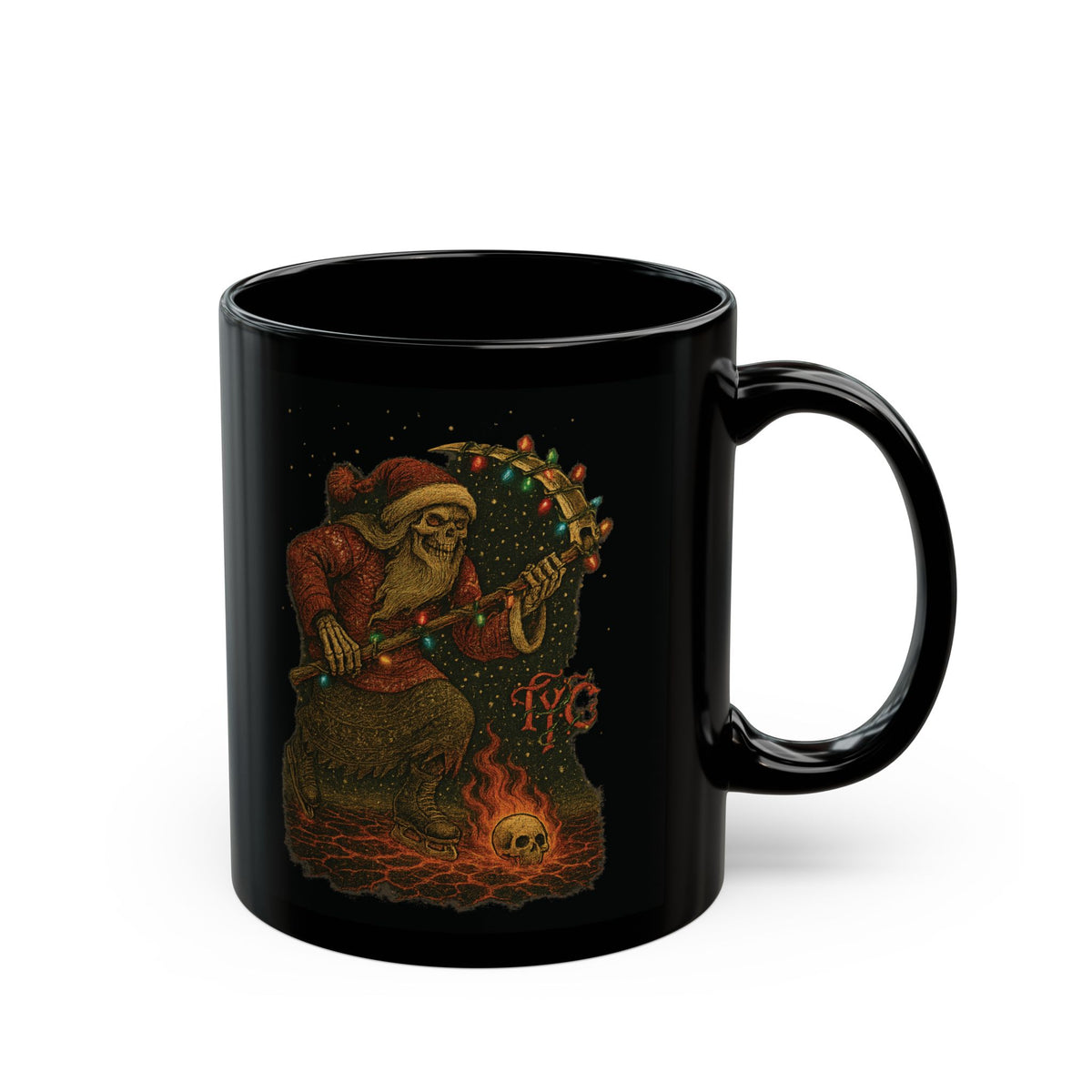 Home Team Underdog – Black Ceramic Mug - Thousand Year Co