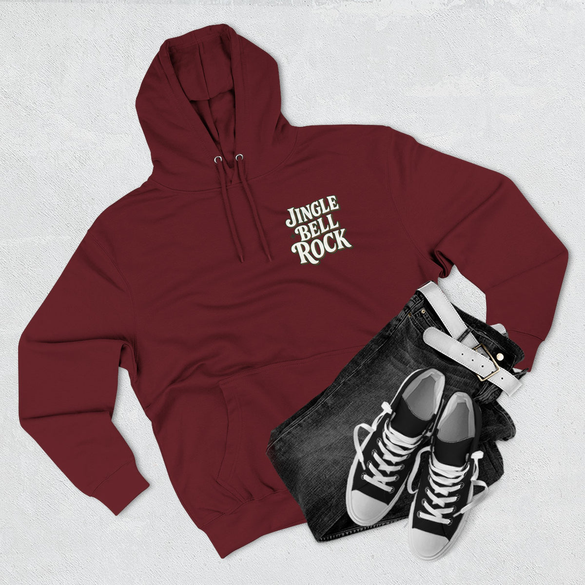 Jingle Bell Rock v2 - Midweight Hoodie - Thousand Year Co
