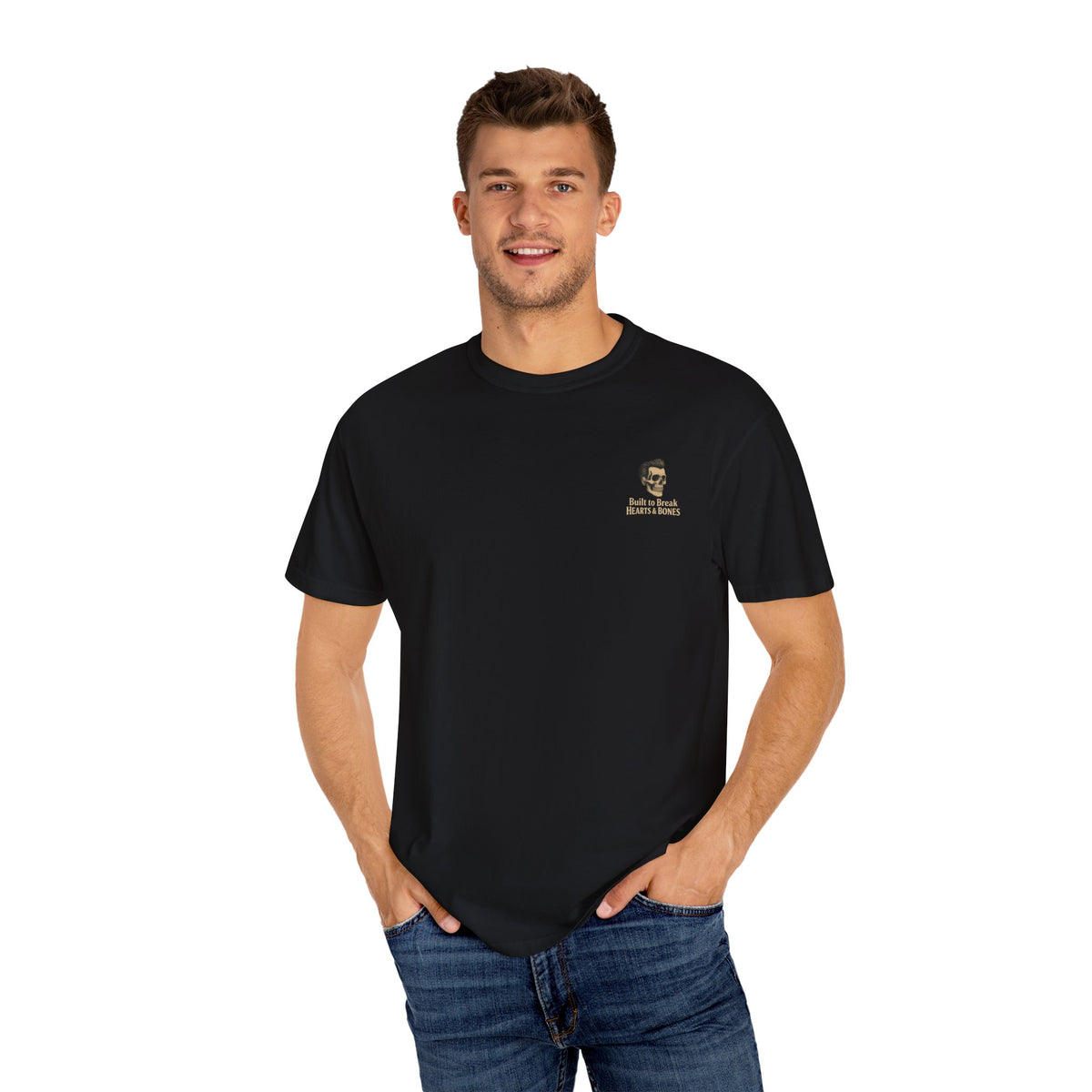 Built to Break Hearts & Bones – 1950s Greaser Reaper T Shirt - Thousand Year Co