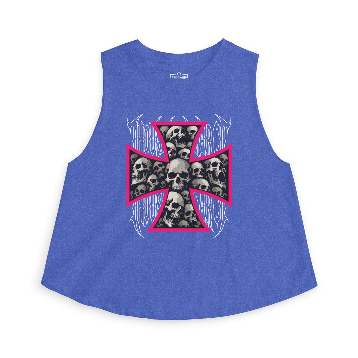 Thousand Year Co Iron Cross - Crop Top Tank