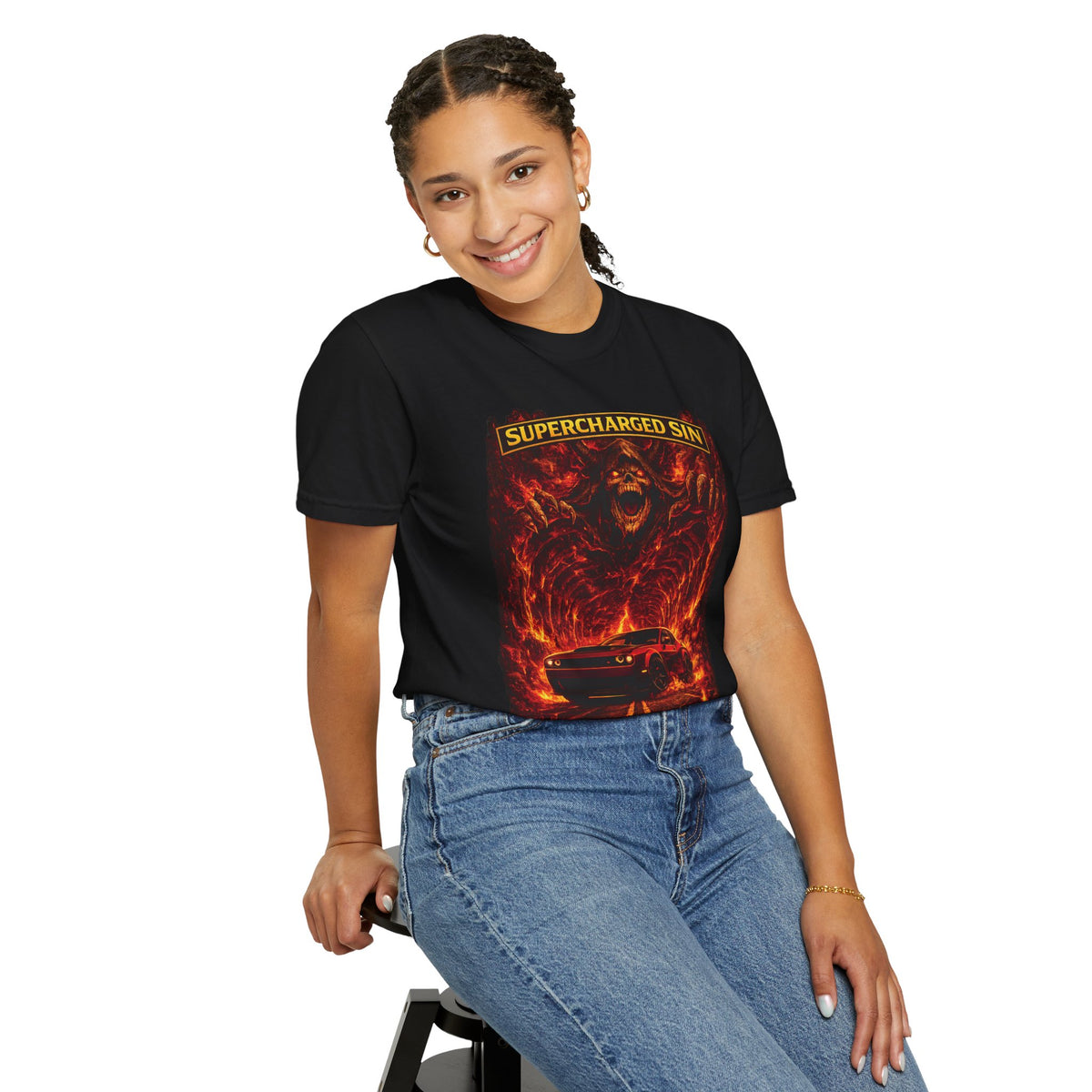 Supercharged Sin - T Shirt - Thousand Year Co