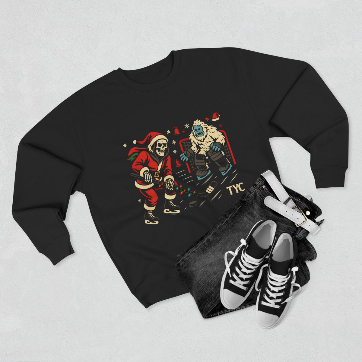 Yeti Hockey - Crewneck Sweatshirt - Thousand Year Co