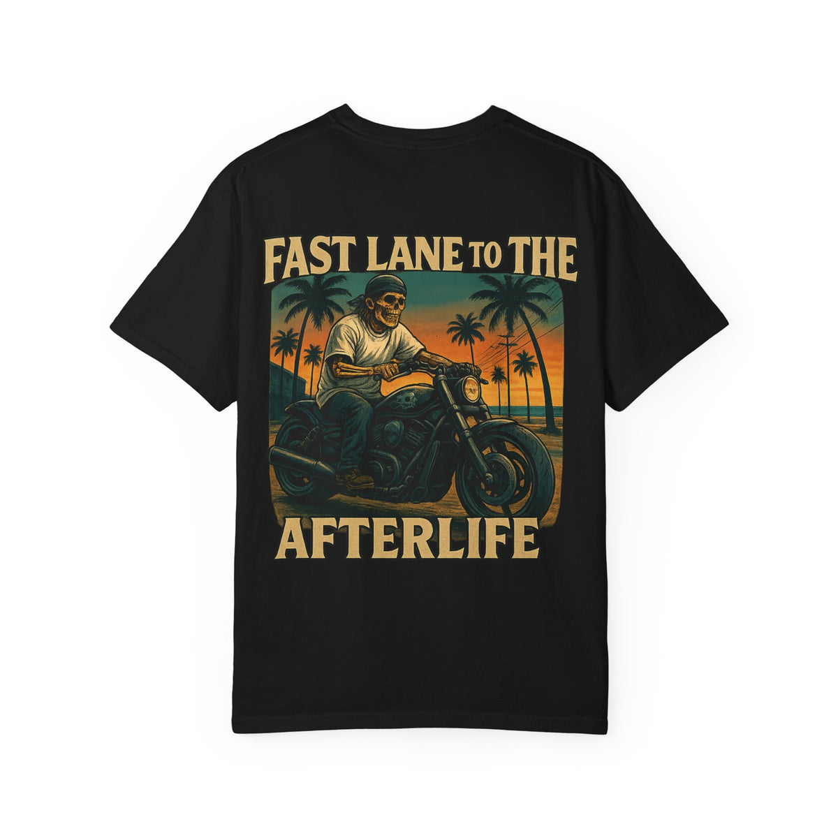 Fast Lane to the Afterlife – 2000s Power Cruiser T Shirt - Thousand Year Co