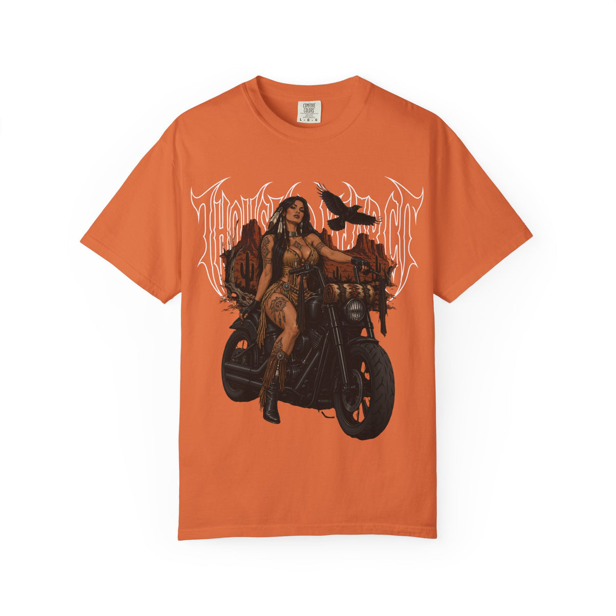 Native Goddess Biker - T Shirt
