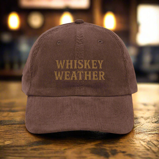 Whiskey Weather Corduroy Dad Hat