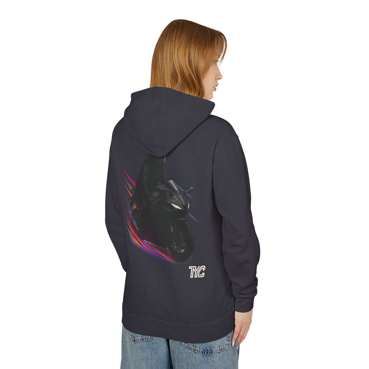 Neon Speed Street Lightweight Hoodie - Thousand Year Co