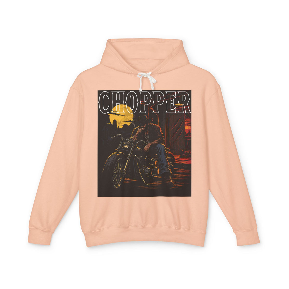 Logan Street Cowboy Chopper - Lightweight Hoodie
