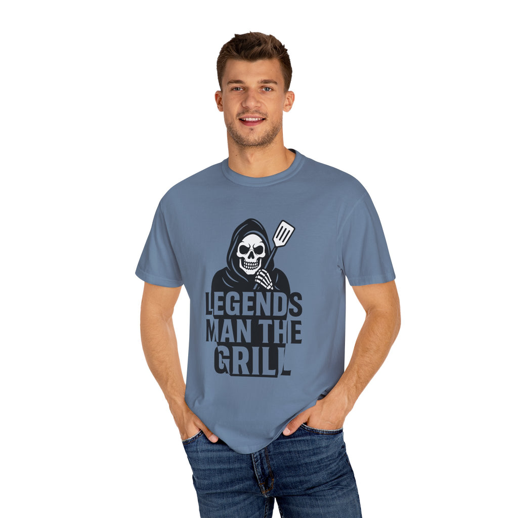 Legends Man the Grill - Reaper T-Shirt - Thousand Year Co