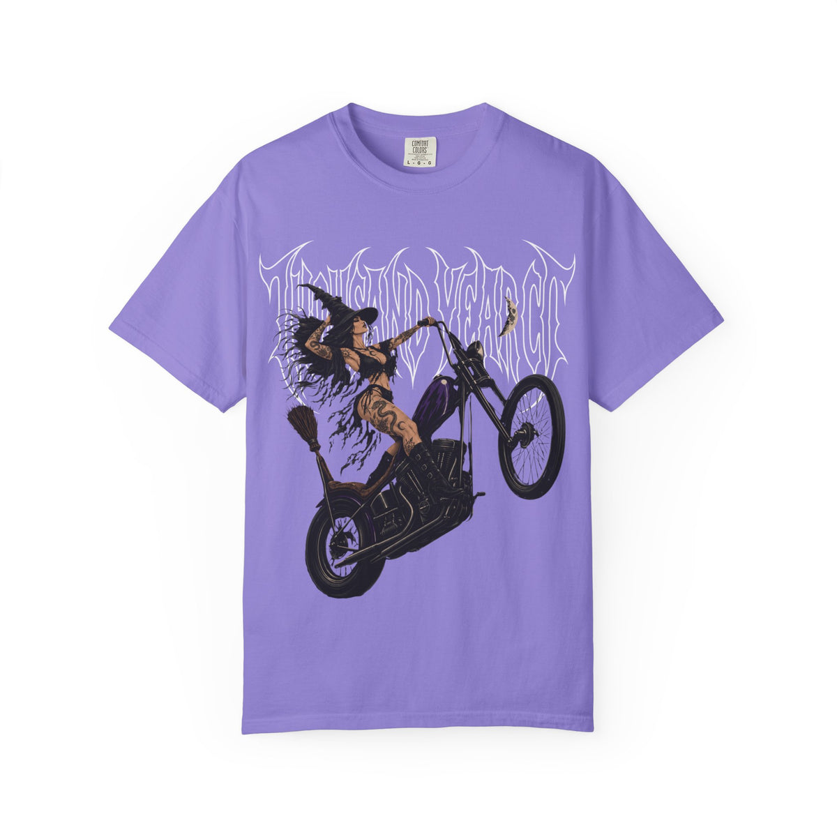 Biker Witch - T Shirt