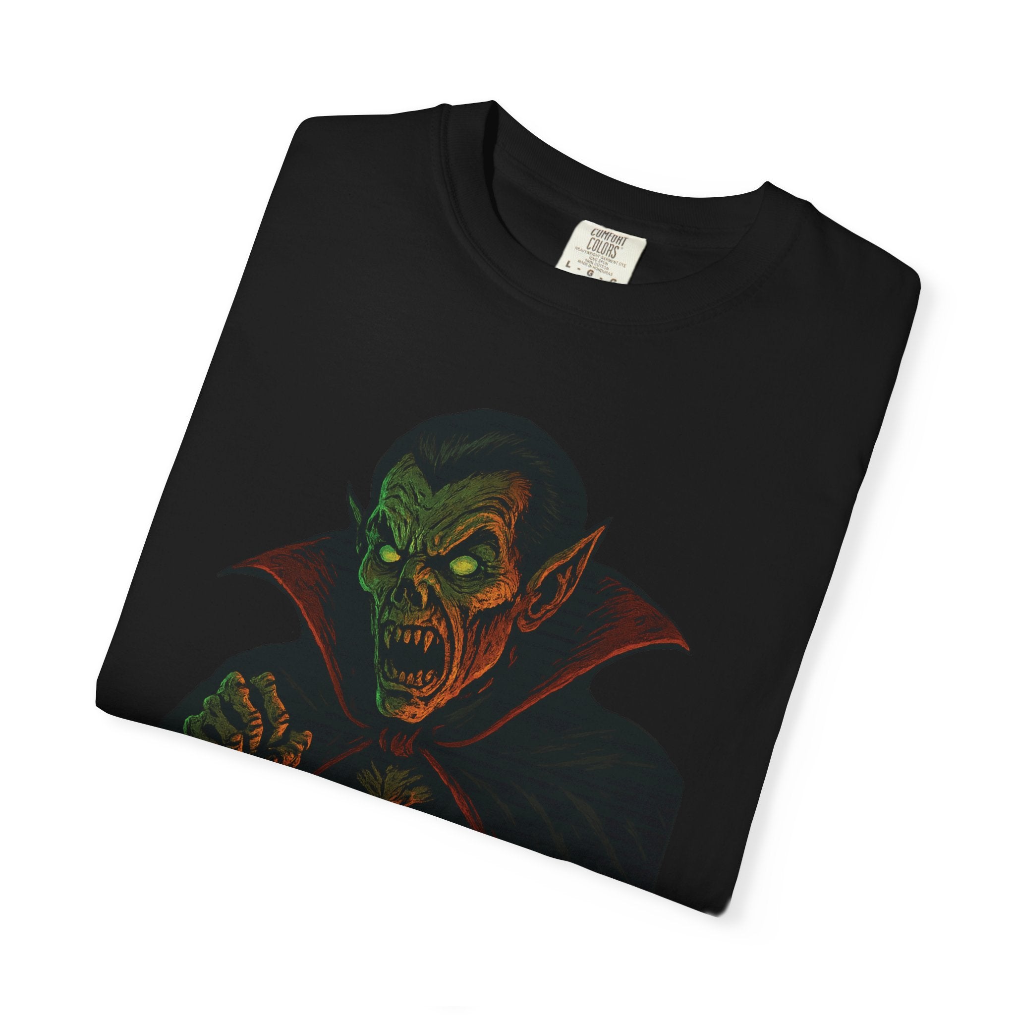 The Count Dracula | Halloween Horror T Shirt | The Monsters Series
