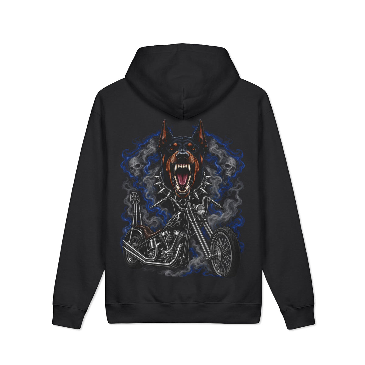 Doberman Chopper - Heavyweight Hoodie
