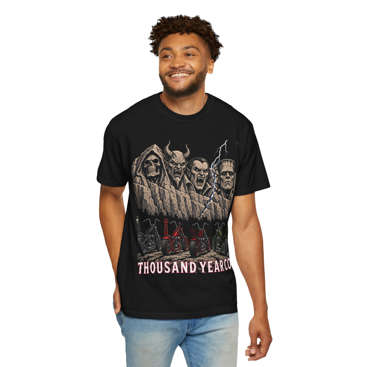 Rushmore Horror Icons T Shirt