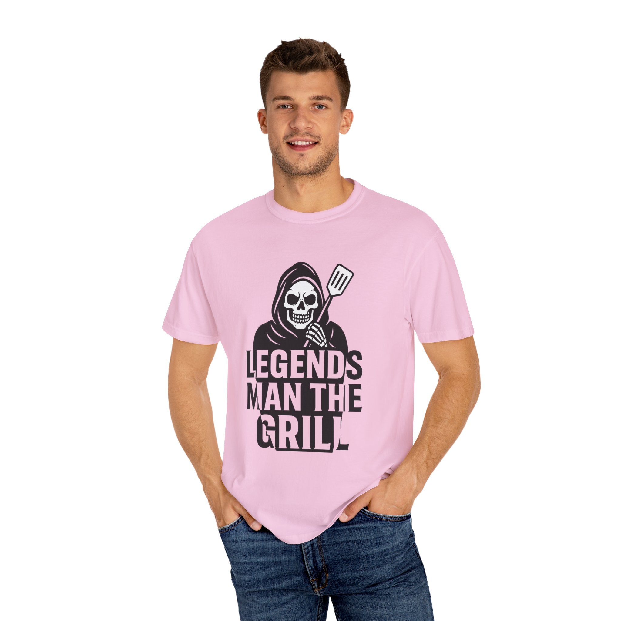 Legends Man the Grill - Reaper T-Shirt - Thousand Year Co