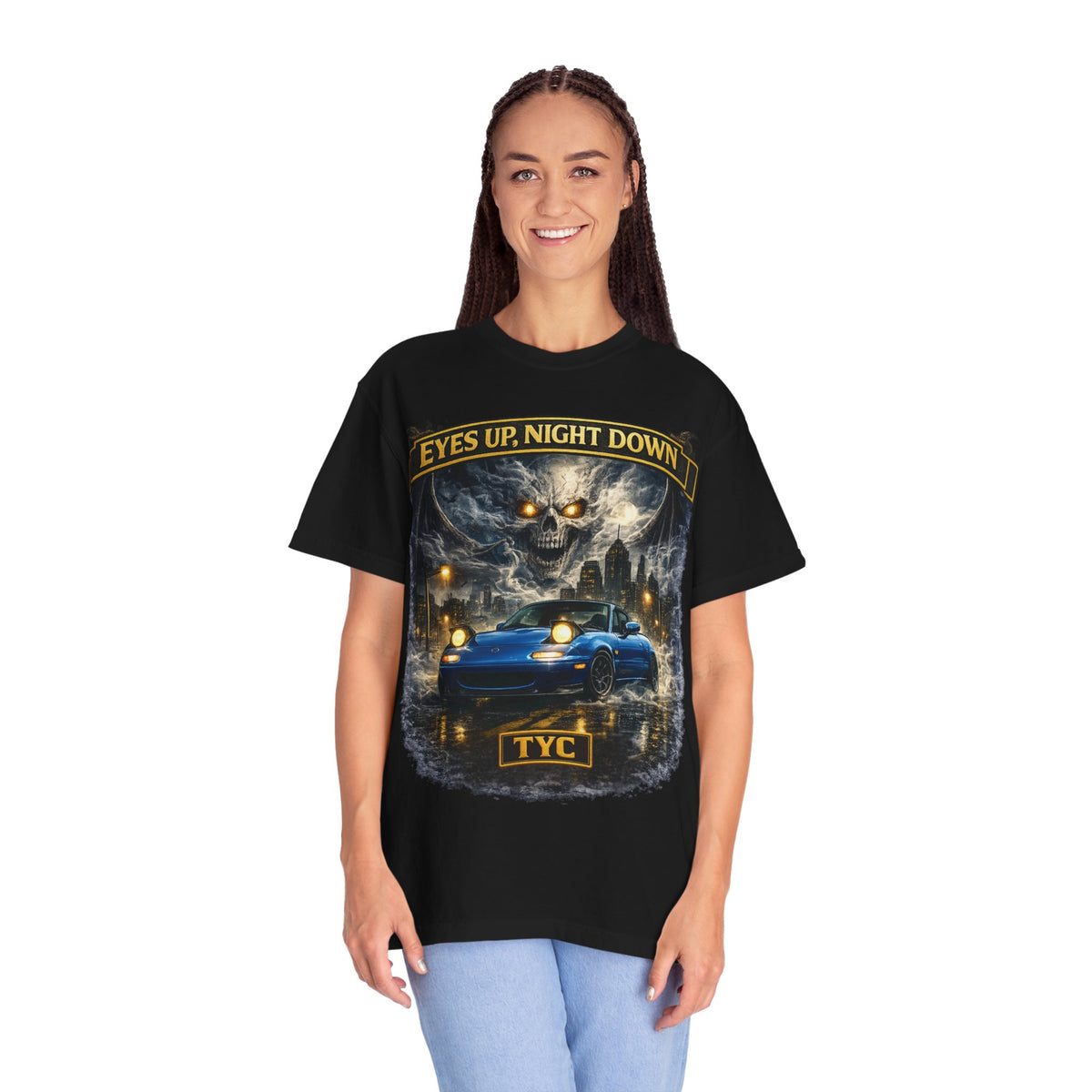 Eyes Up, Night Down - T Shirt - Thousand Year Co