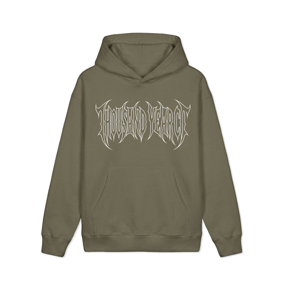 Lone Wolf Biker - Heavyweight Hoodie