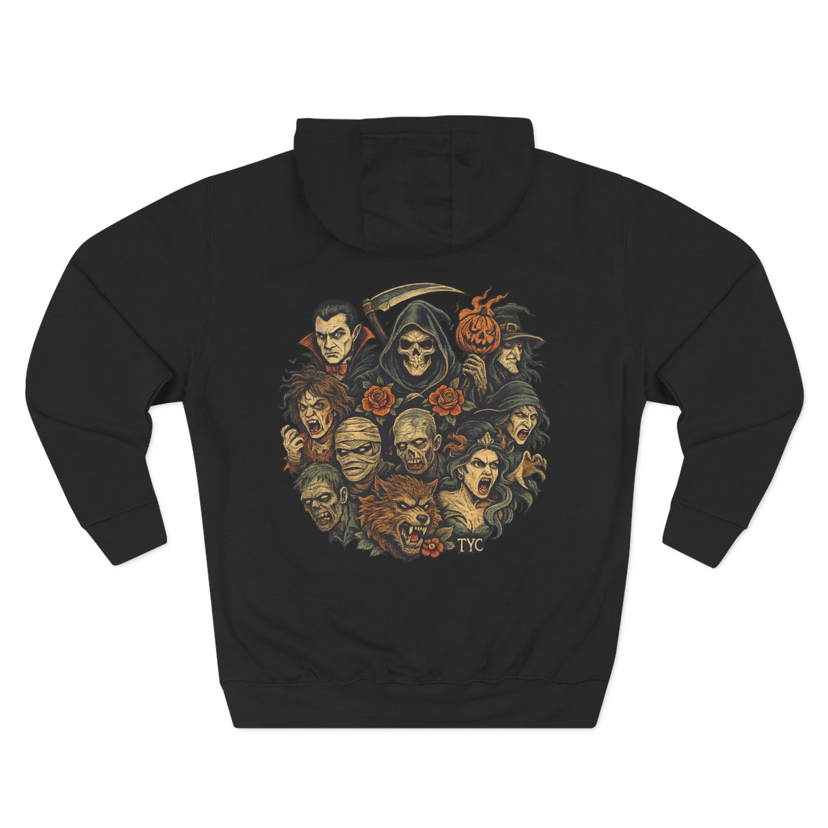 The Monsters & Reaper - Midweight Hoodie - Thousand Year Co