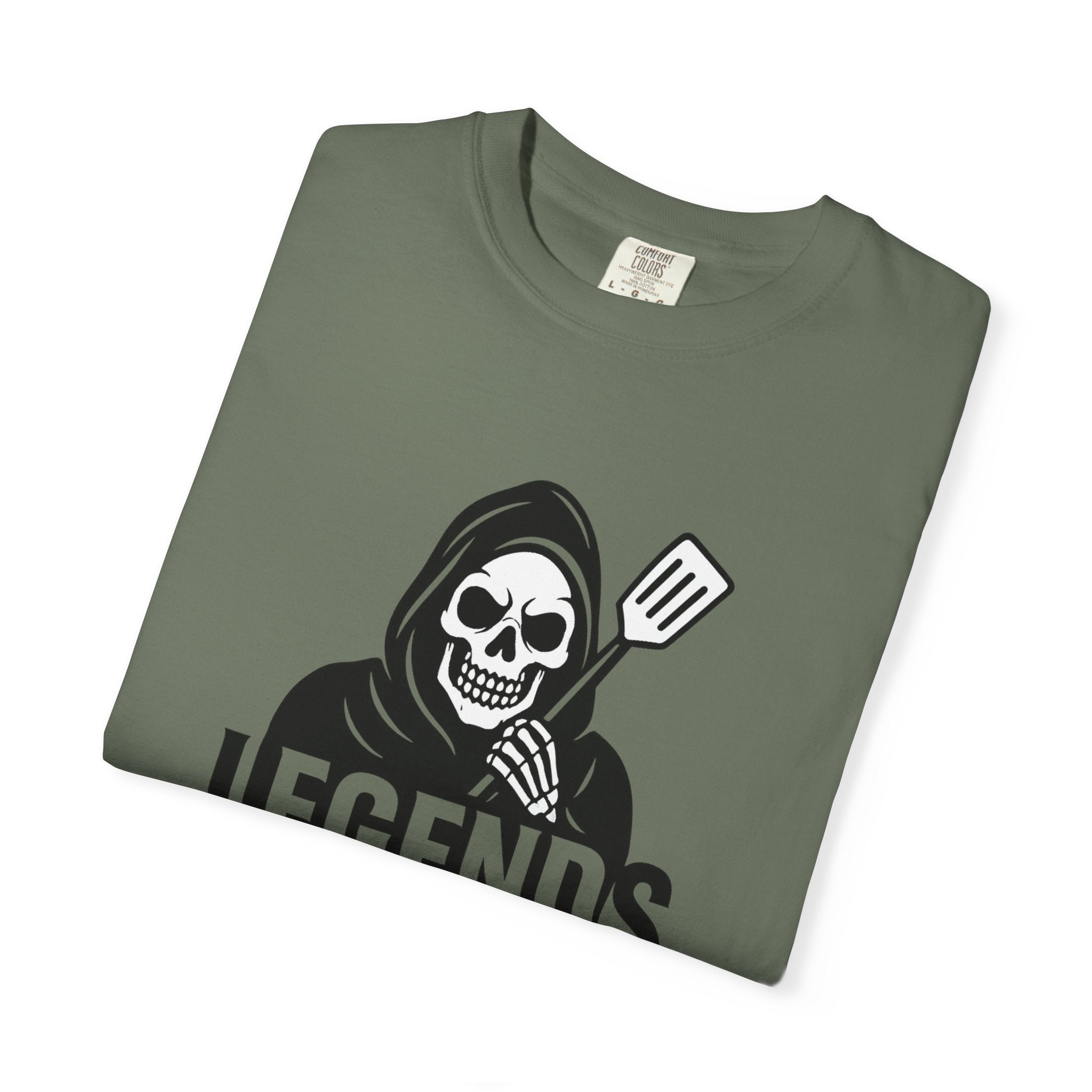 Legends Man the Grill - Reaper T-Shirt - Thousand Year Co