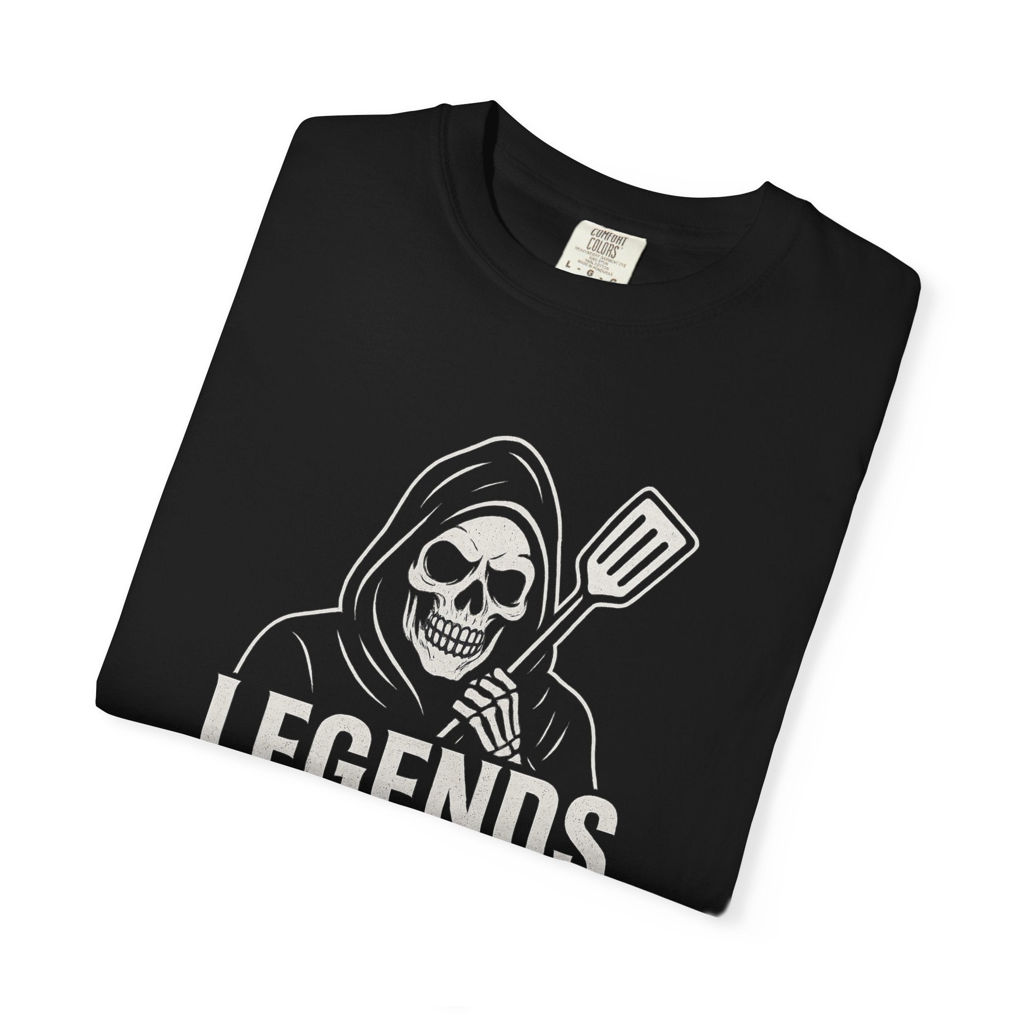 Legends Man the Grill Graphic T Shirt – Version 2 - Thousand Year Co