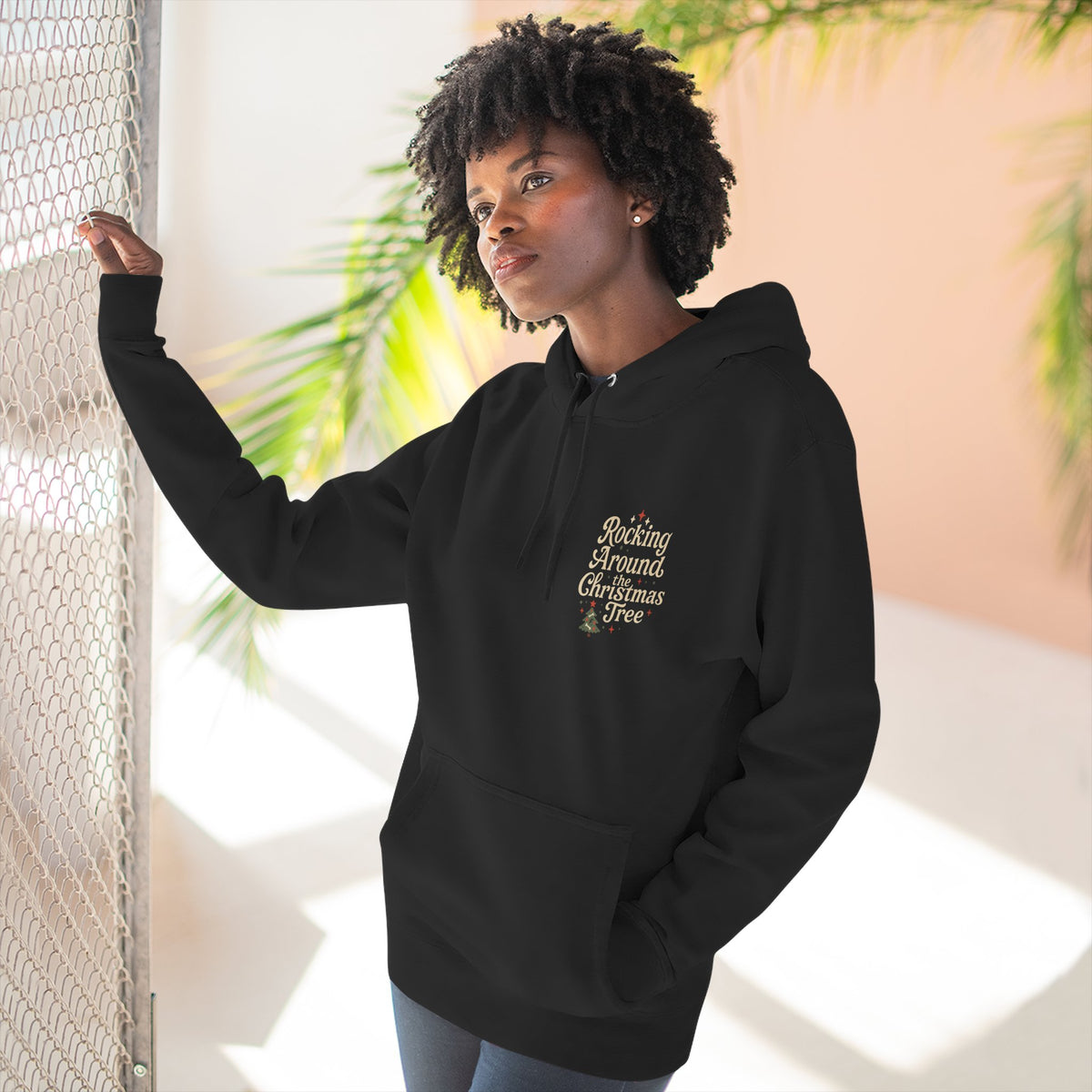 Rockin’ Around the Christmas Tree – Midweight Hoodie - Thousand Year Co