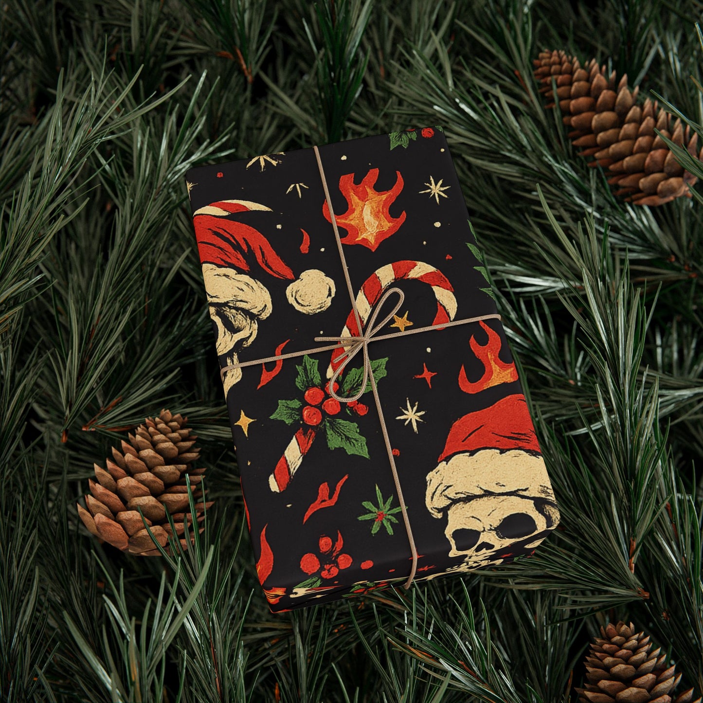 Horror Christmas Wrapping Paper