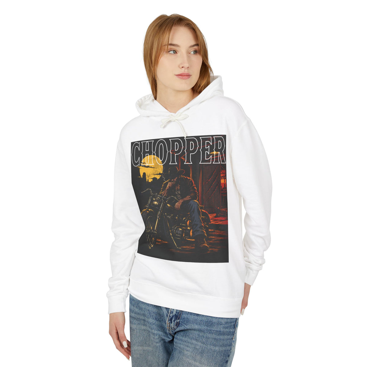 Logan Street Cowboy Chopper - Lightweight Hoodie
