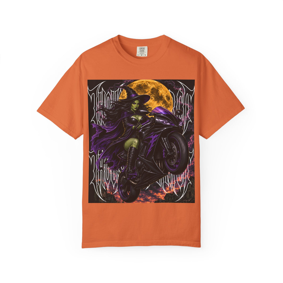 Biker Witch Moon - T Shirt
