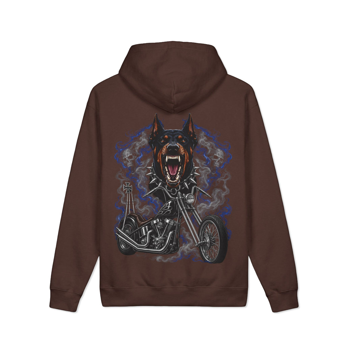 Doberman Chopper - Heavyweight Hoodie