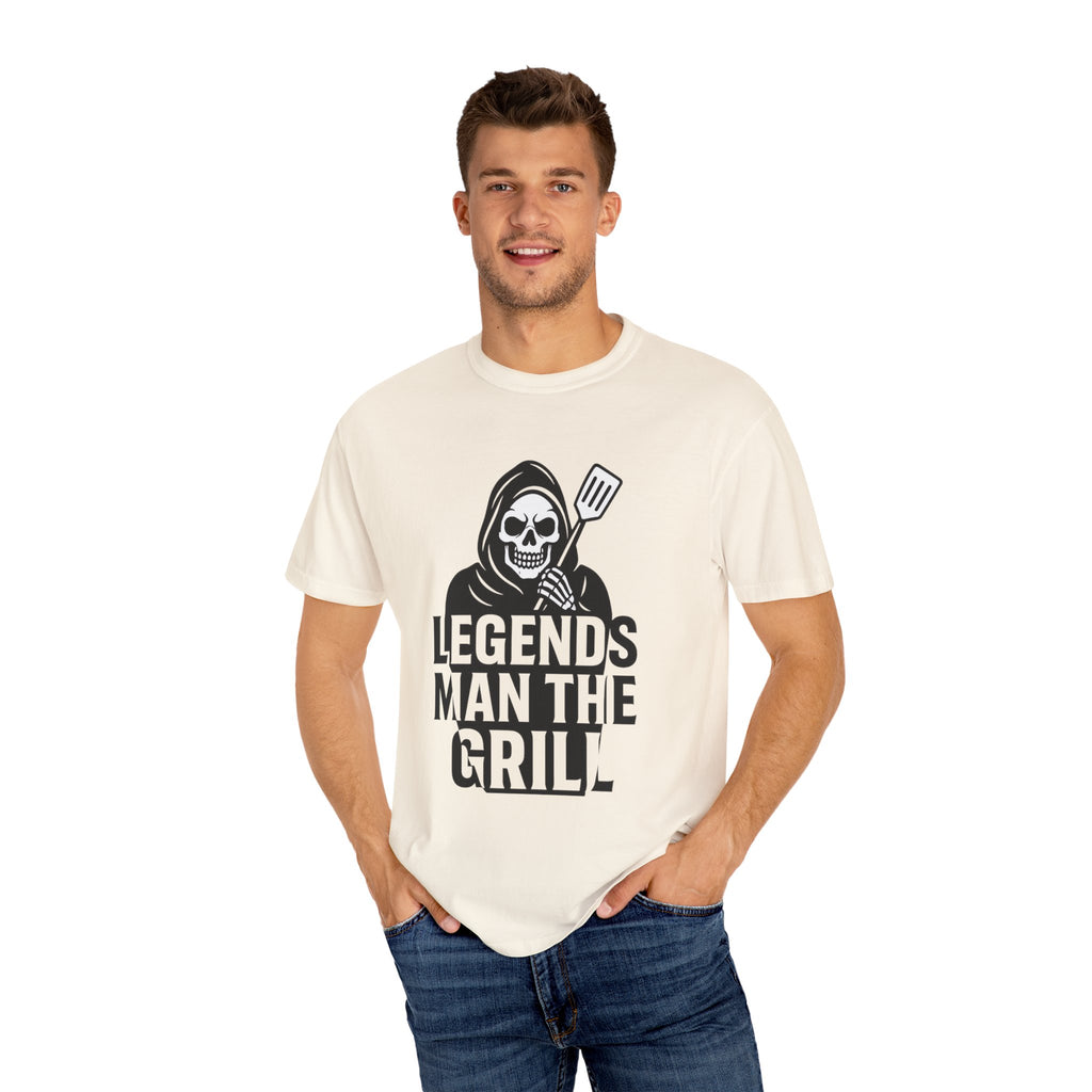 Legends Man the Grill - Reaper T-Shirt - Thousand Year Co