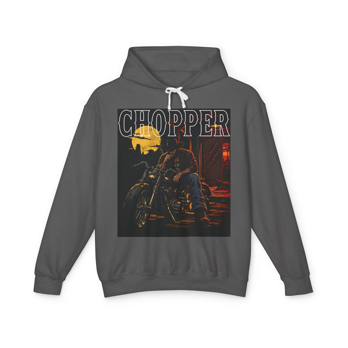 Logan Street Cowboy Chopper - Lightweight Hoodie