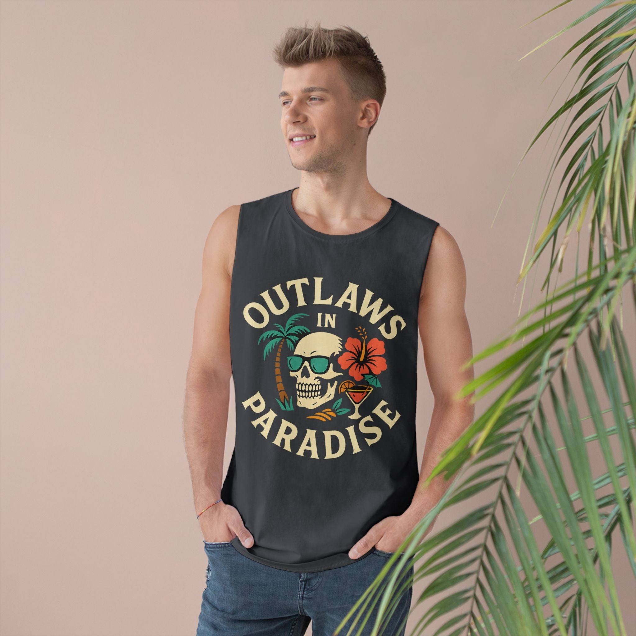 Outlaws in Paradise Graphic Tank