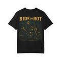 Ride or Rot – 1990s Cruiser Skull T Shirt