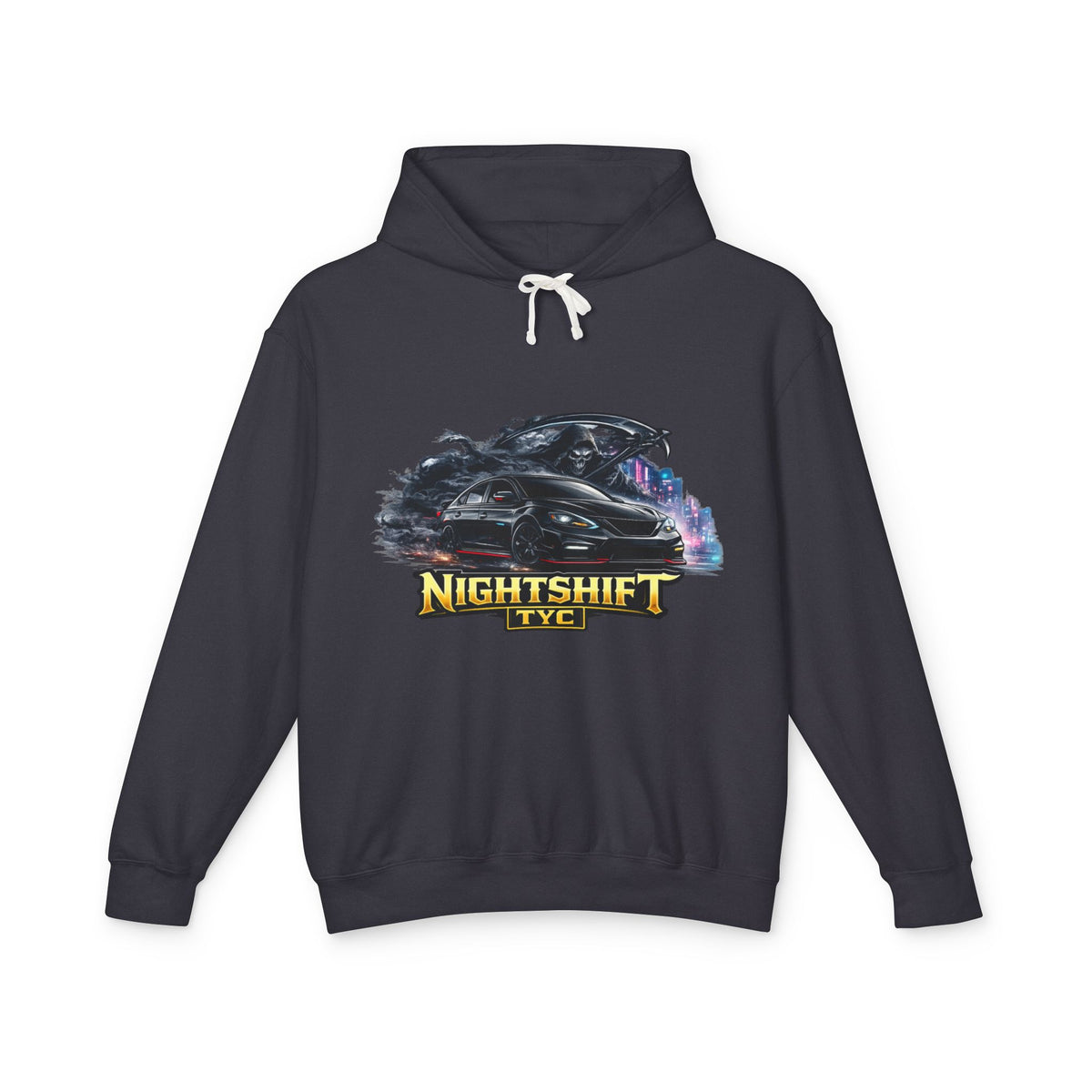 NightShift Racer - Lightweight Hoodie - Thousand Year Co