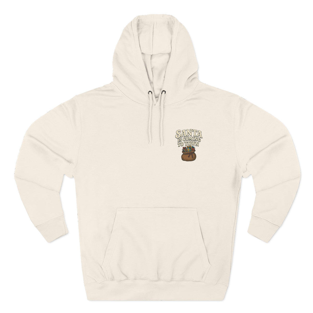 Santa Is Coming to Town v2 – Midweight Hoodie - Thousand Year Co