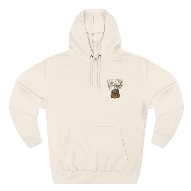 Santa Is Coming to Town v2 – Midweight Hoodie - Thousand Year Co