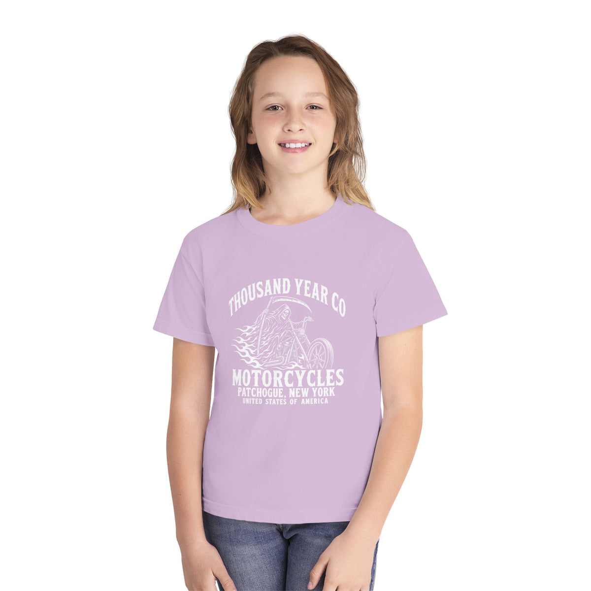 Thousand Year Co Motorcycles - Kids T Shirt