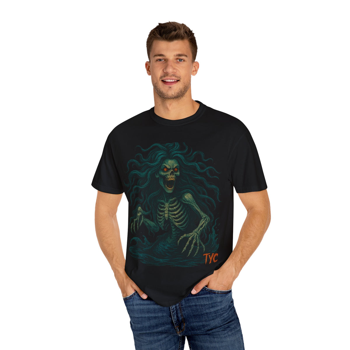 Drowned Siren | Halloween Horror T Shirt | The Monsters Series - Thousand Year Co