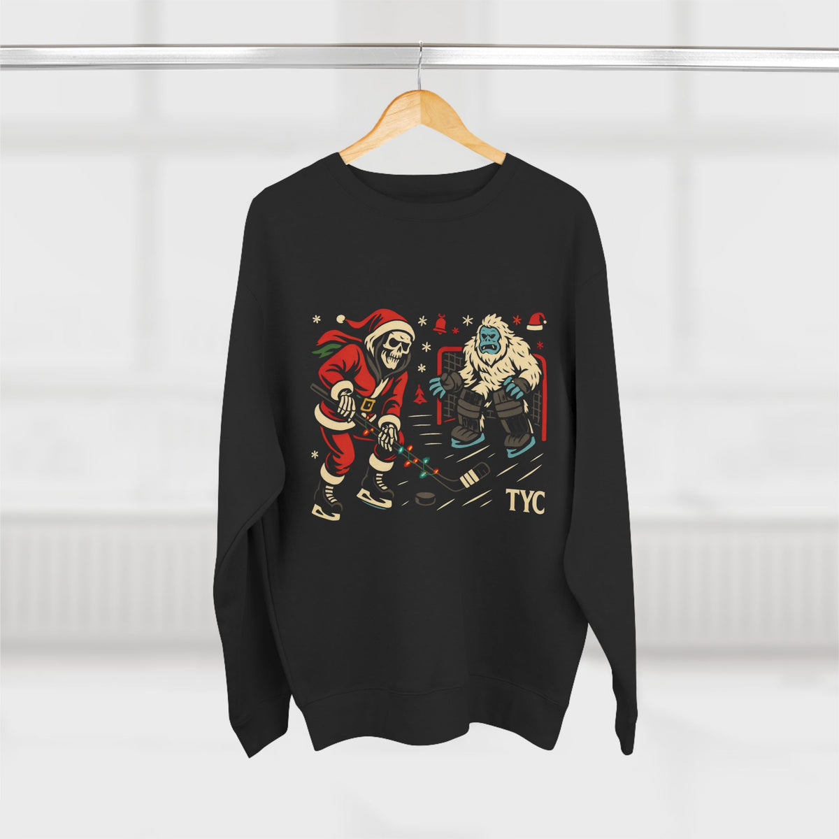 Yeti Hockey - Crewneck Sweatshirt - Thousand Year Co