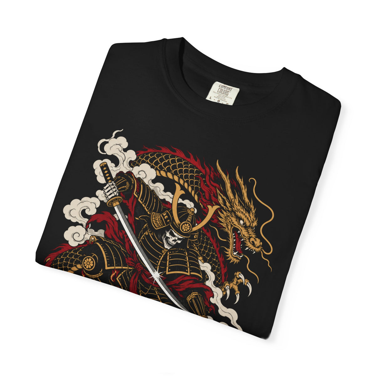 Samurai Dragon T Shirt