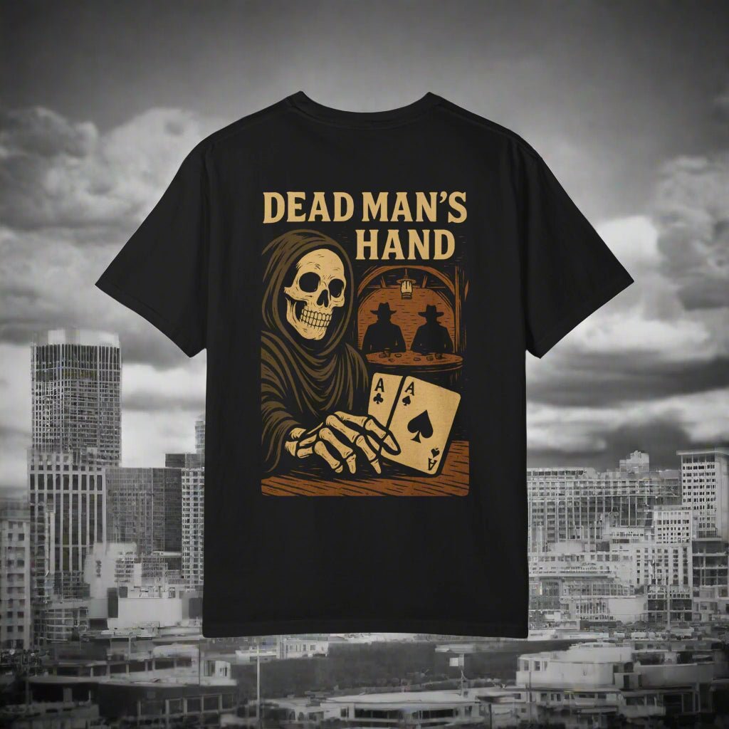 Dead Man’s Hand - Billy the Reaper × Aces of Death T Shirt - Thousand Year Co