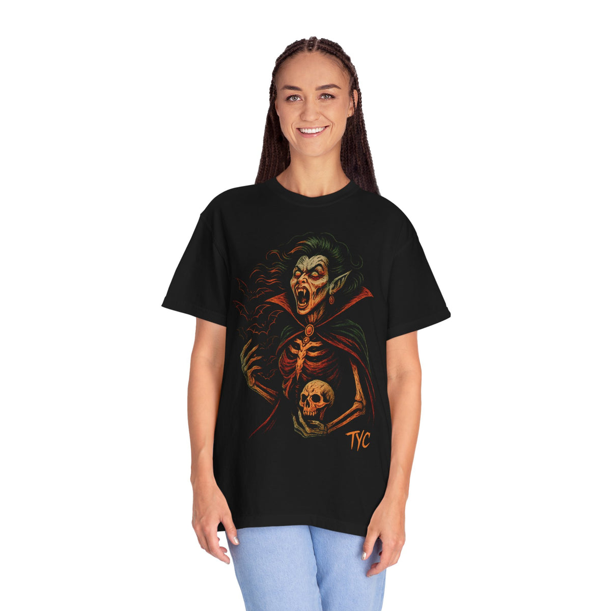 Vampire Countess | Halloween Horror T Shirt | The Monsters Series - Thousand Year Co